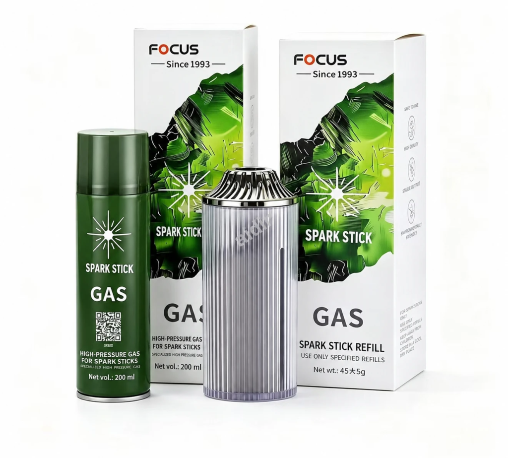 Fireworks powder and fuel refill product supplied separately